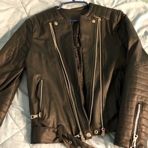 Biker leather